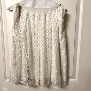 Fun and Flirty White Skirt